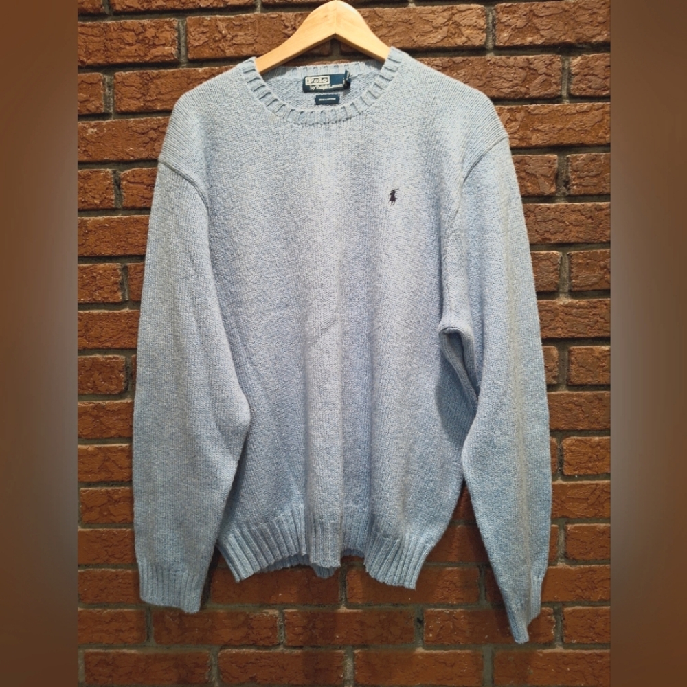 Polo by Ralph Lauren Blue Crewneck Sweater
